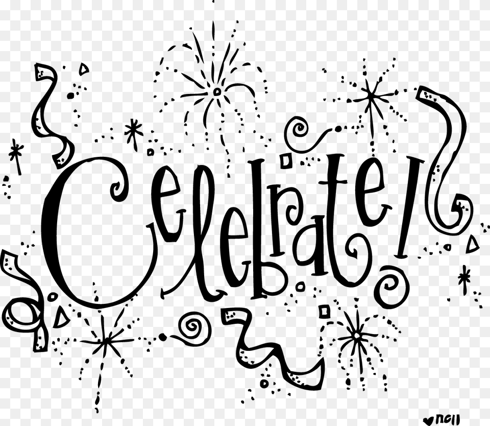 Celebrate Clipart Black And White, Lighting, Silhouette, Cross, Symbol Free Png Download