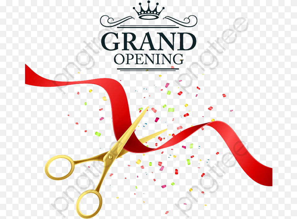 Celebrate Clipart Grand Opening, Paper, Confetti Free Transparent Png