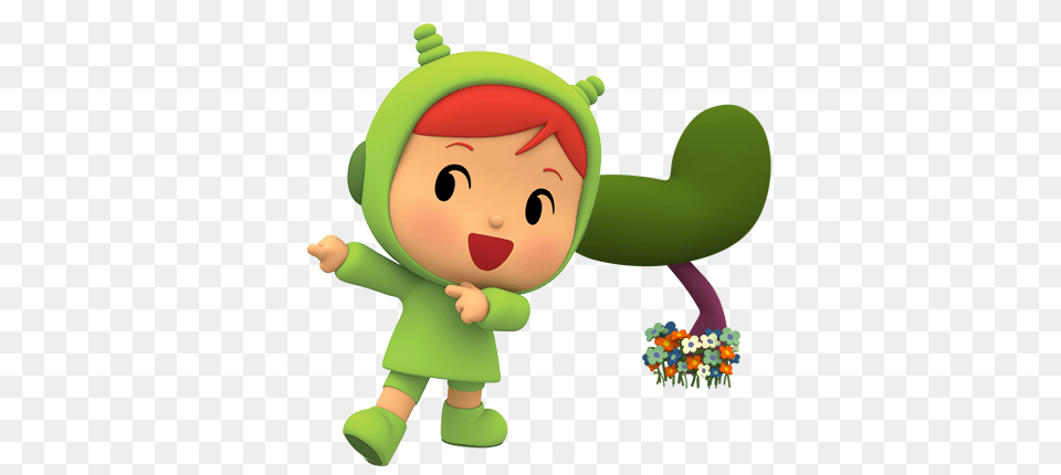 Celebrate Earth Hour With Pocoyo And His Friends, Elf, Baby, Person, Toy Free Transparent Png