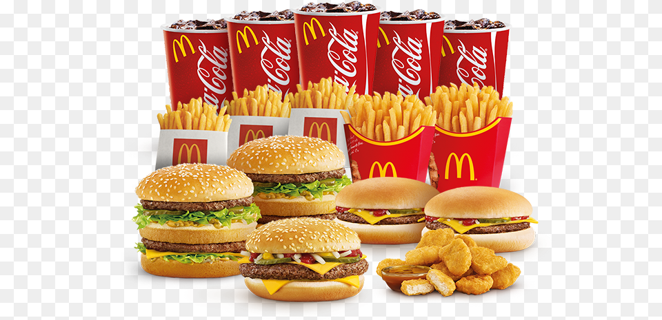 Celebrate National Fast Food Day In The Most Popular Coca Cola, Burger, Cup, Lunch, Meal Free Png Download