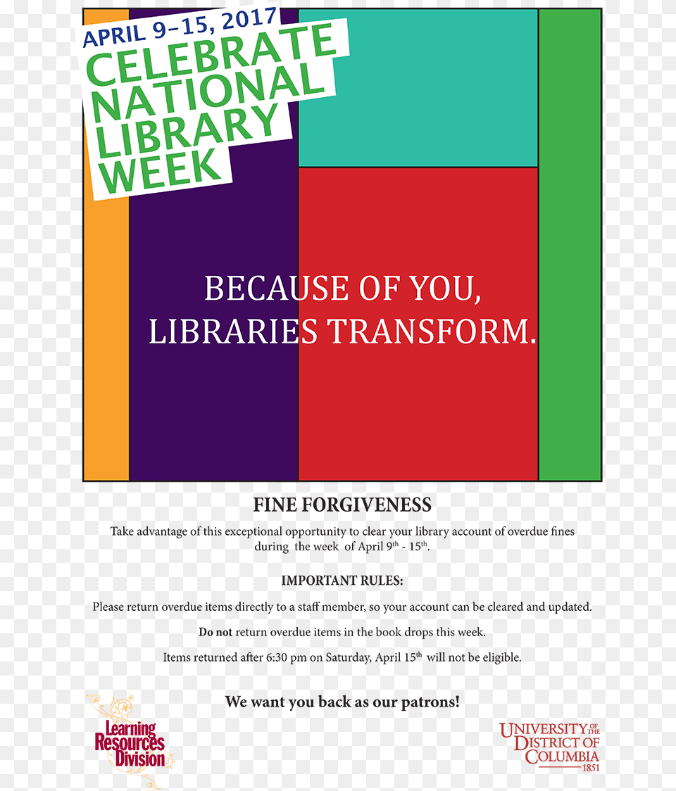 Celebrate National Library Week April 9 15 Graphic Design, Advertisement, Poster, Book, Publication Png