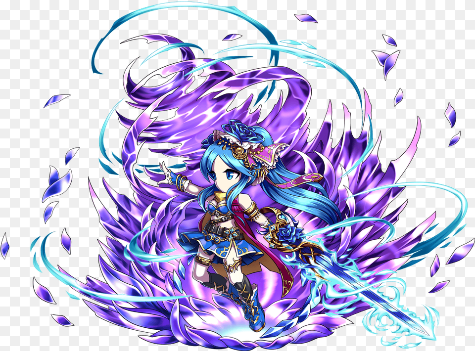 Celebrate Spring With New Update For Brave Frontier Brave Frontier Omni Water Units, Publication, Book, Comics, Adult Free Png