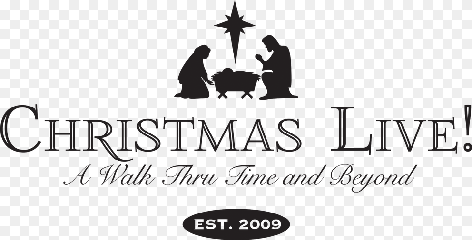 Celebrate The Season At Christmas Live This Free Guided Silhouette, People, Person, Logo Png Image