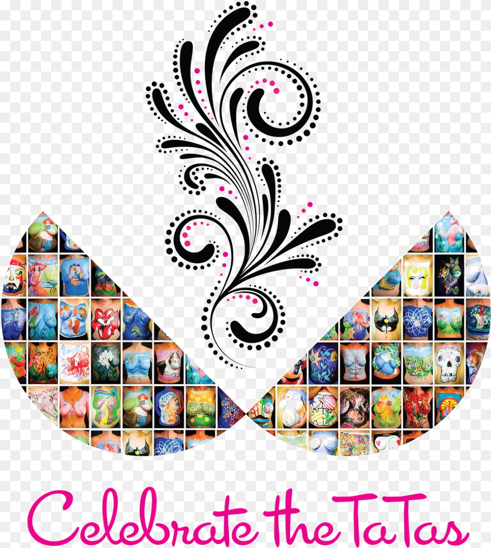 Celebrate The Tatas, Art, Graphics, Pattern, Collage Png