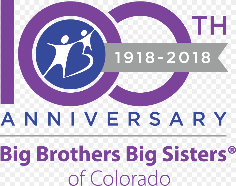 Celebrating 100 Years Of Mentoring In Colorado Big Brothers Big Sisters, Logo Png Image