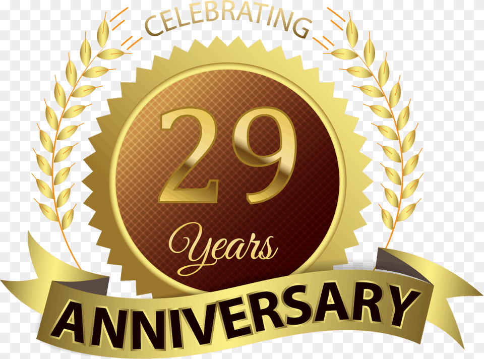 Celebrating 20 Years, Badge, Logo, Symbol, Emblem Free Png Download