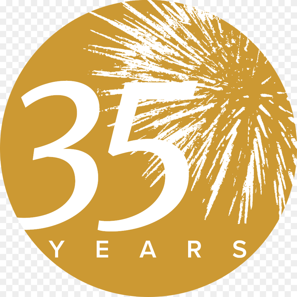 Celebrating 35 Years, Disk, Number, Symbol, Text Png Image