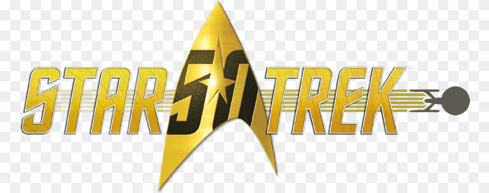 Celebrating 50 Years Of Trek Graphics, Logo, Symbol, Weapon Png