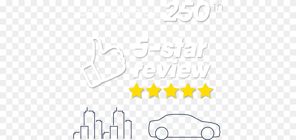 Celebrating Our 250th 5 Start Review Audi, Text, Symbol Free Png Download