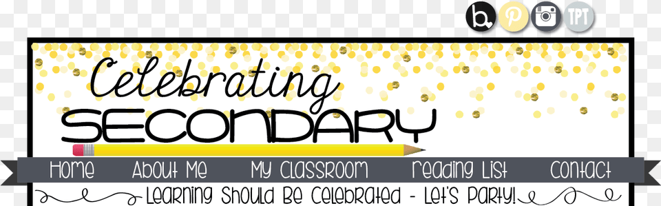 Celebrating Secondary Calligraphy, Text Png Image