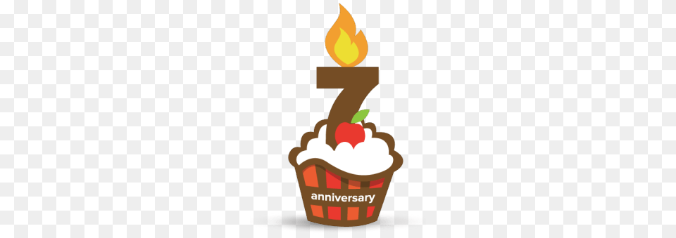 Celebrating Seven Years Of Cretum Properties Limited, Cream, Dessert, Food, Ice Cream Free Png