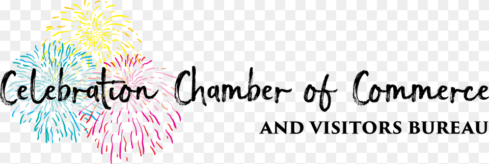 Celebration Chamber Of Commerce And Visitors Bureau, Fireworks, Art, Graphics Free Png Download