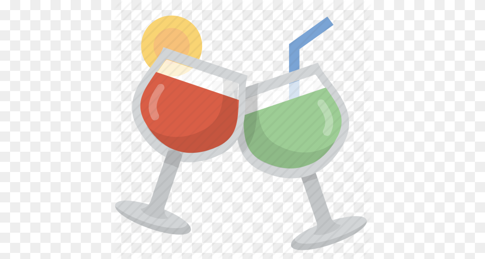 Celebration Cheers Cocktail Drinks Party Icon, Glass, Beverage, Juice, Alcohol Free Png Download