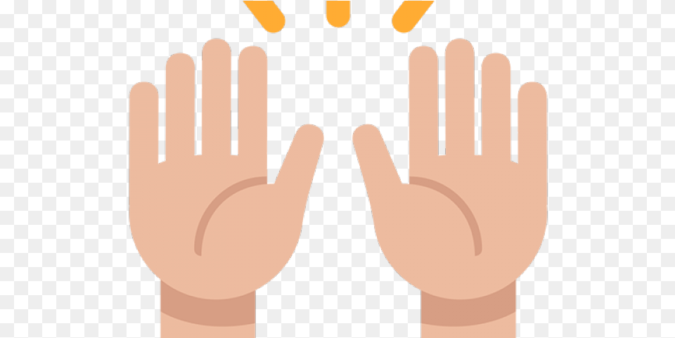 Celebration Emoji Raise Hands Emoji, Body Part, Finger, Hand, Person Free Png