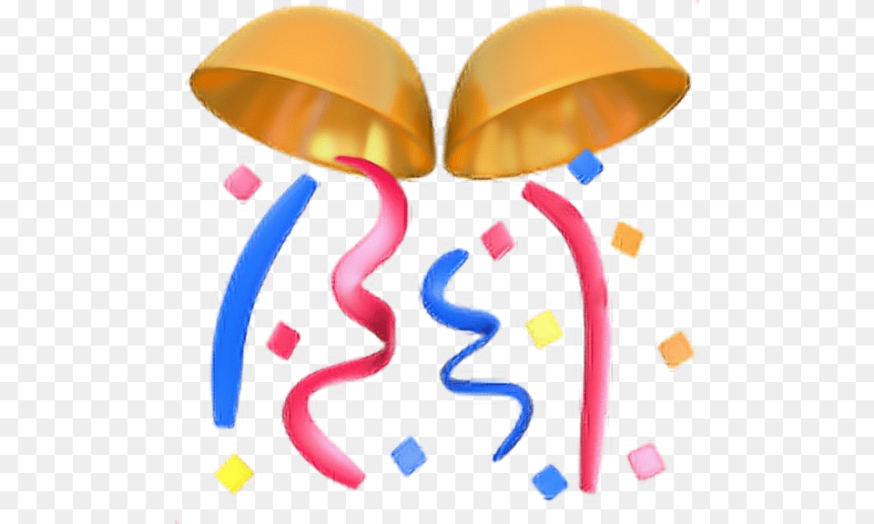 Celebration Emojiiphone Emoji Celebracion, Paper, Balloon, Confetti, Chandelier Png Image