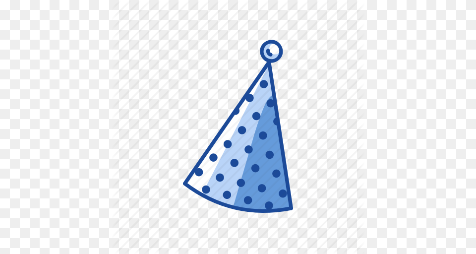 Celebration Hat Party Hat Polka Dots Icon, Clothing, Party Hat Free Png