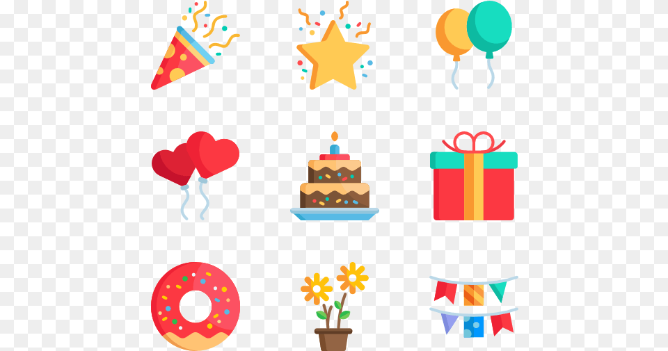 Celebrations Birthday Icons, People, Person, Birthday Cake, Cake Free Transparent Png