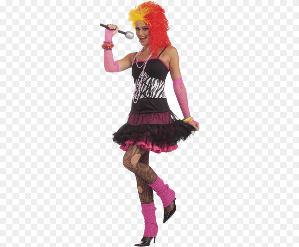 Celebrity Costumes Cyndi Lauper 80s, Clothing, Costume, Person, Child Free Png