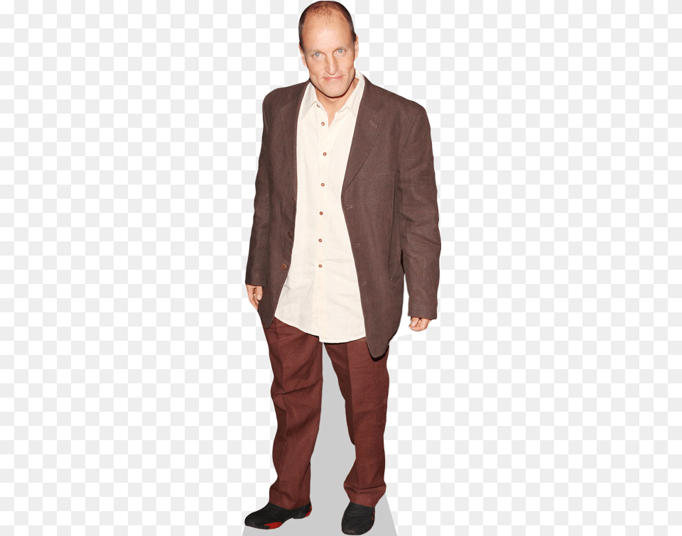 Celebrity Cutouts Woody Harrelson Transparent, Linen, Suit, Jacket, Home Decor Png Image