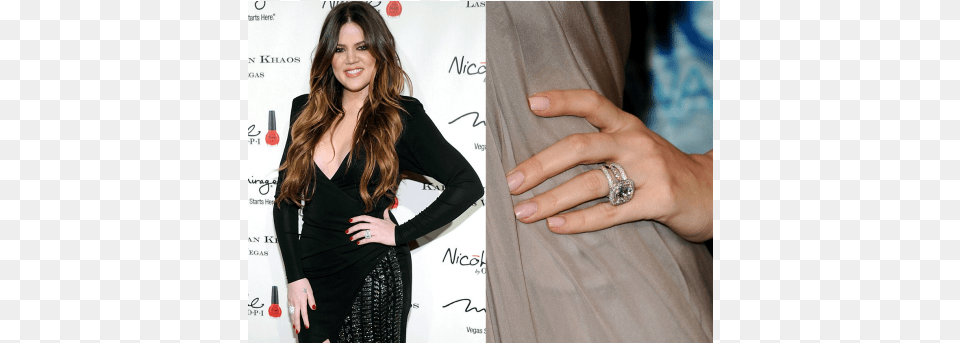 Celebrity Engagement Rings Khloe Kardashian Khloe Kardashian 2012, Woman, Adult, Person, Female Free Png