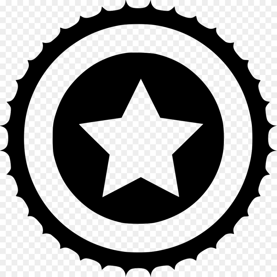 Celebrity Logo Captain America, Symbol, Star Symbol Png