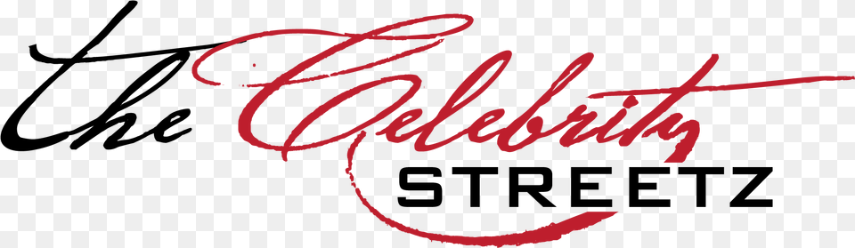 Celebrity Streetz Calligraphy, Handwriting, Text Free Png