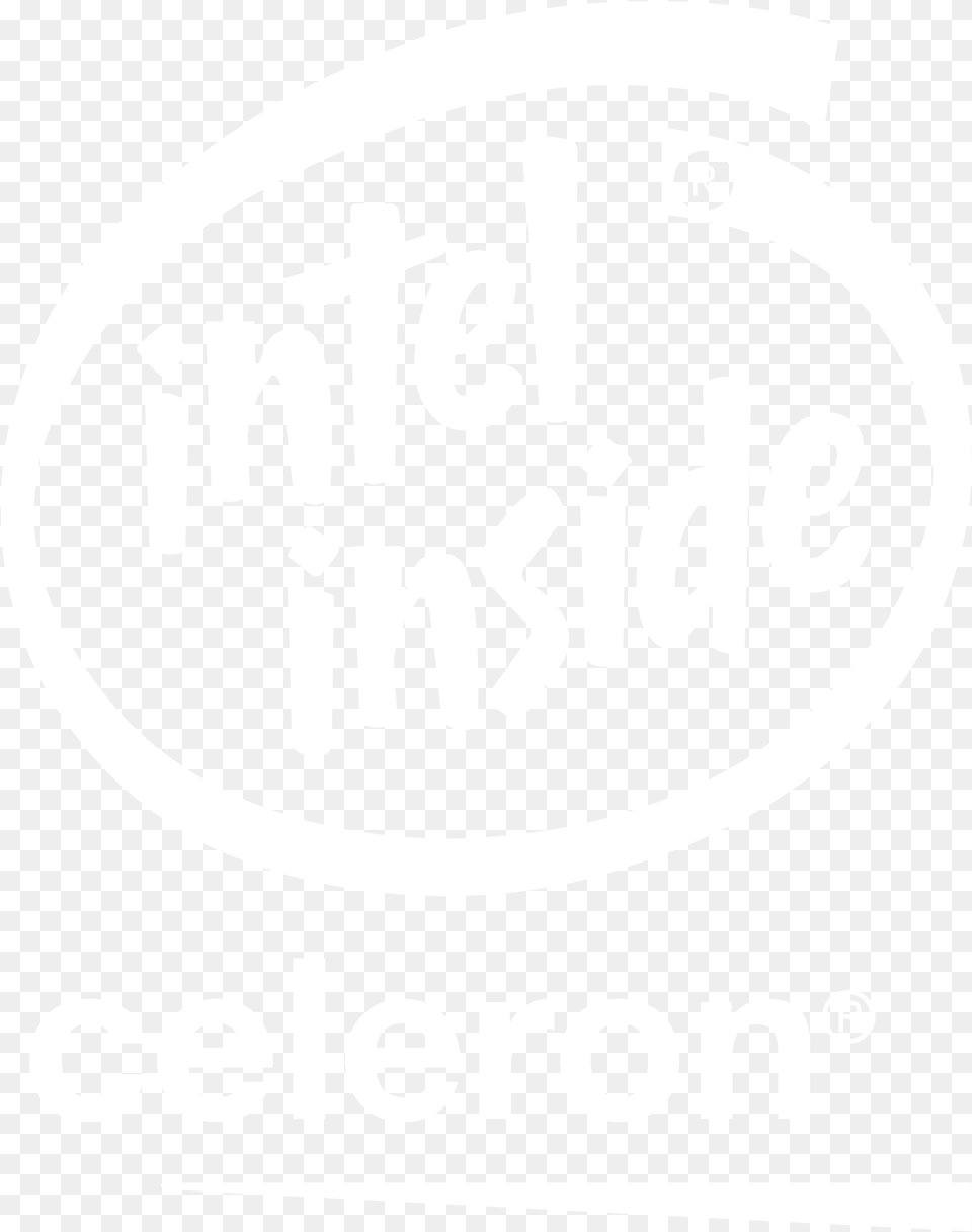 Celeron Processor Logo Transparent Johns Hopkins Logo White, Text Free Png Download