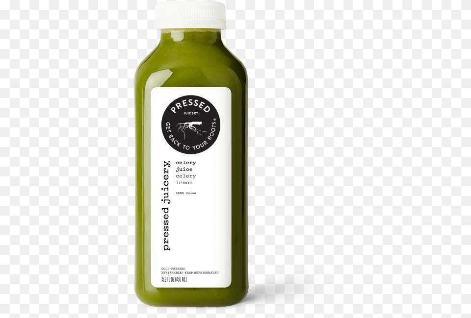 Celery Juice Pressed Juicery Charcoal Lemonade, Bottle, Beverage, Cosmetics, Perfume Png