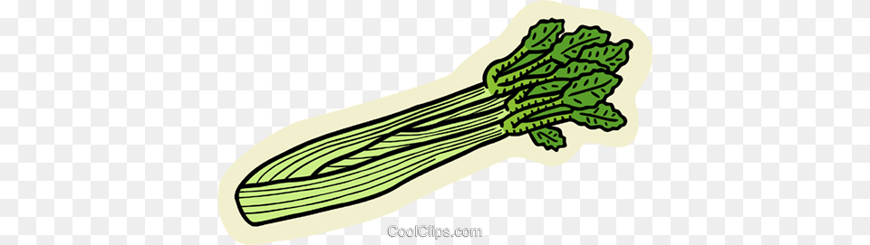 Celery Royalty Vector Clip Art Illustration, Food, Produce, Smoke Pipe, Leek Free Transparent Png
