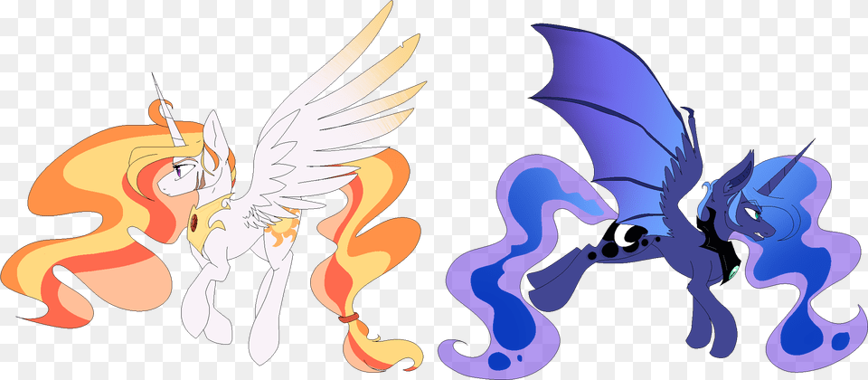 Celestia And Luna Au Designs By Ge1st Mlp Celestia And Luna Au, Face, Head, Person Png