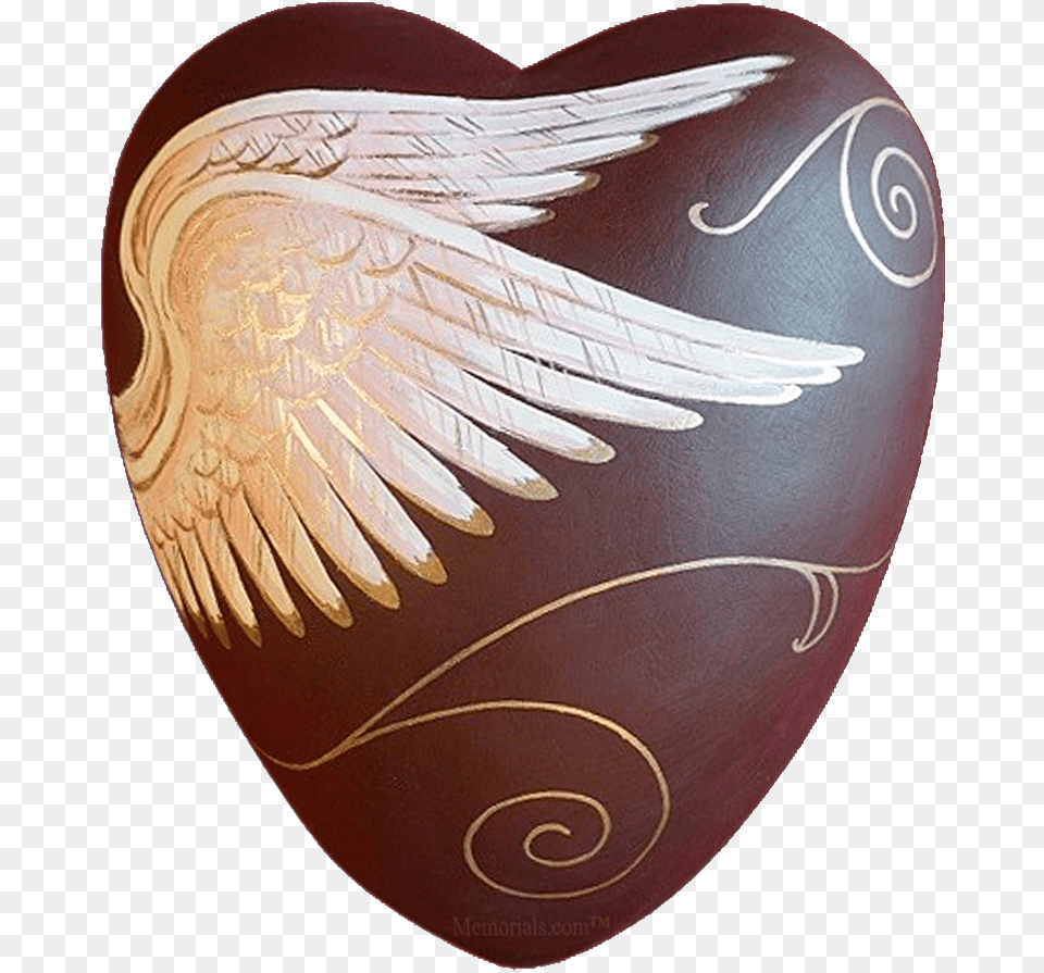 Celestial Ceramic Heart Urn Heart, Jar, Pottery, Armor, Shield Free Png
