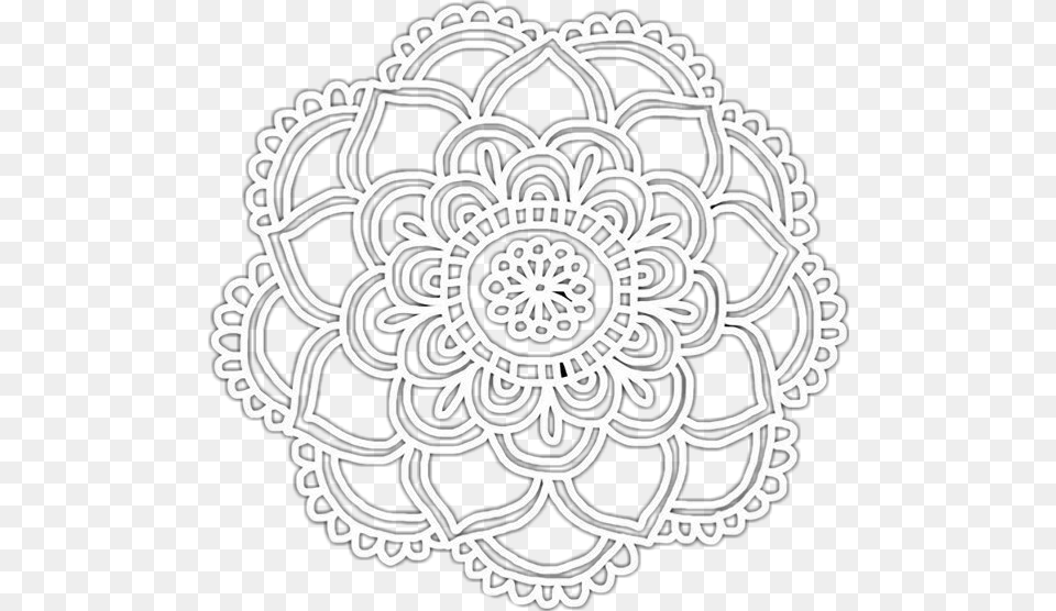 Celestial Mandala Coloring Pages, Pattern, Lace Free Png