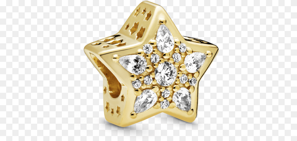 Celestial Star Charm Celestial Star Charm Pandora, Accessories, Diamond, Gemstone, Jewelry Png
