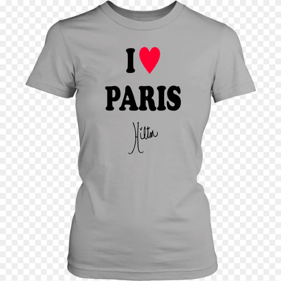 Celine Dion I Heart Paris Hilton Shirt Heart, Clothing, T-shirt Png Image