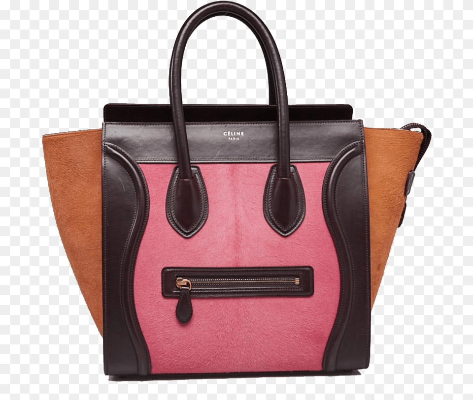 Celine Nano Luggage Tricolor Tan, Accessories, Bag, Handbag, Purse Png