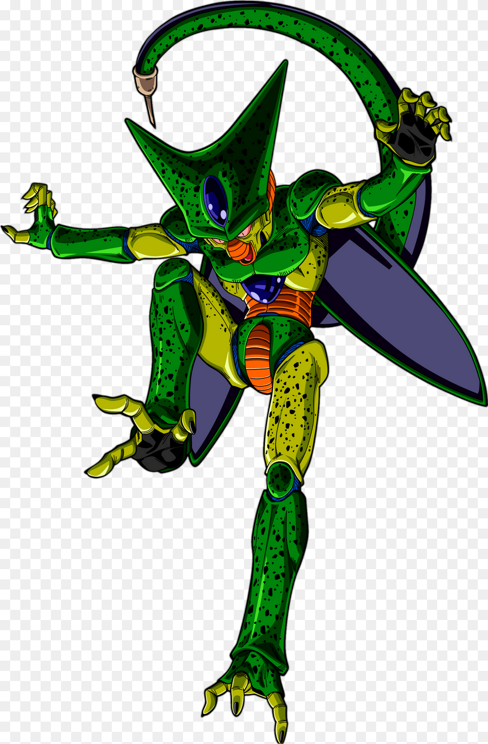 Cell Dragon Ball Imperfect Cell Vippng Dragon Ball Z Dragon Box, Person, Green, Art Png Image