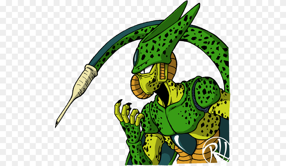 Cell Dragon Ball Tail, Green, Baby, Person Free Transparent Png
