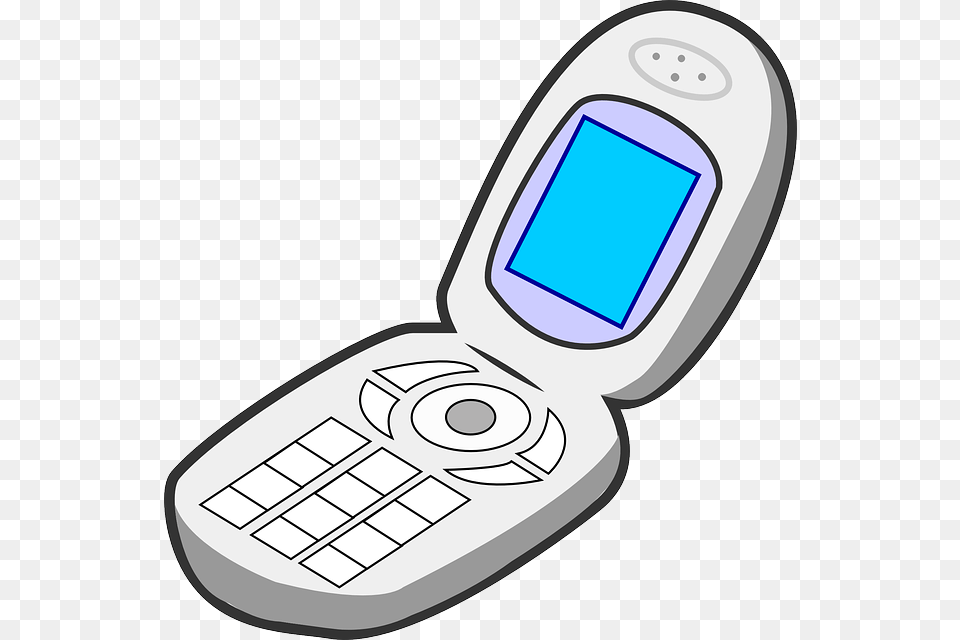 Cell Phone Clip Art, Electronics, Mobile Phone, Texting, Disk Free Png Download