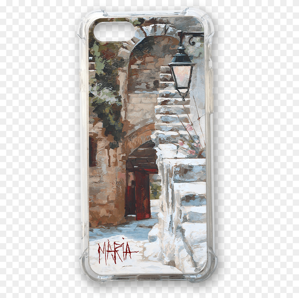 Cell Phone Cover, Art, Painting, City, Road Free Transparent Png