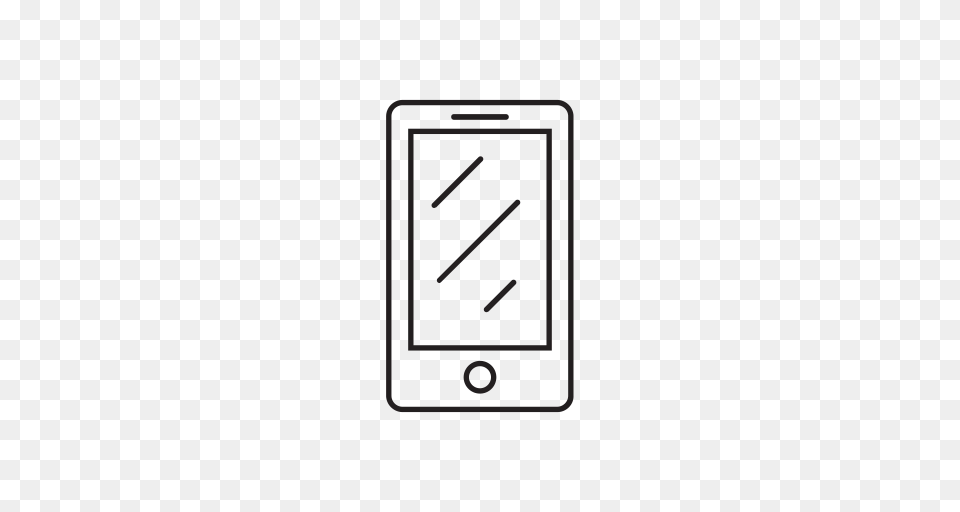 Cell Phone Device Ios Iphone Mobile Phone Phone Icon, Electrical Device Png Image