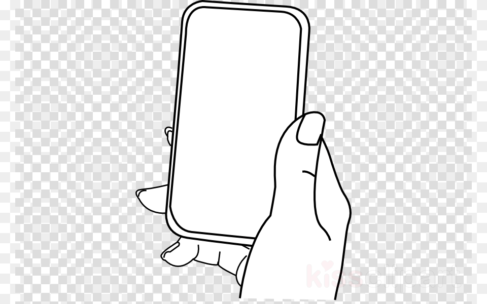 Cell Phone Drawing Clipart Iphone Text Messaging, Electronics, Mobile Phone Png