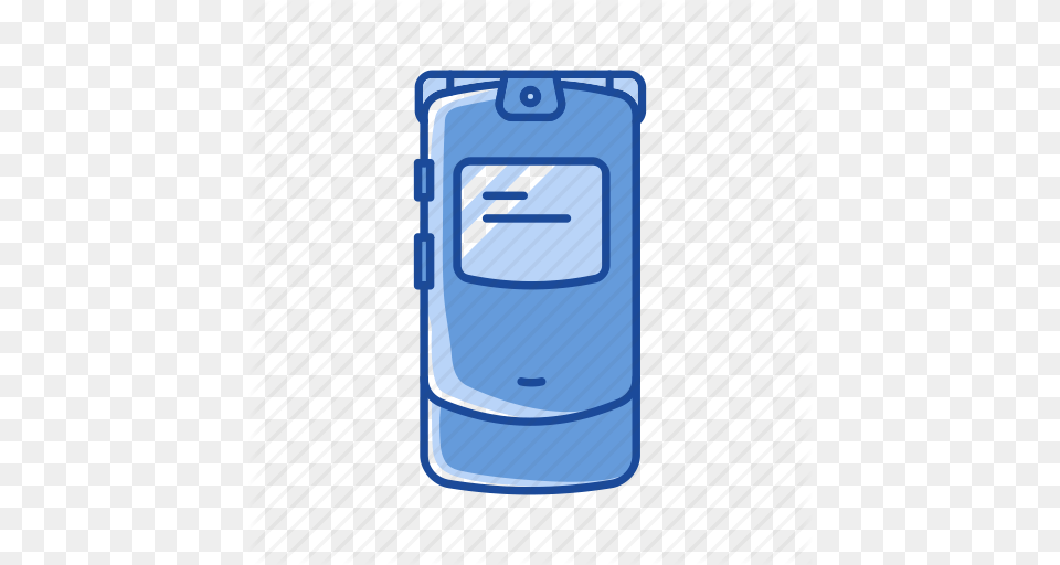 Cell Phone Flip Phone Phone Razor Phone Icon, Electronics, Mobile Phone Free Png Download