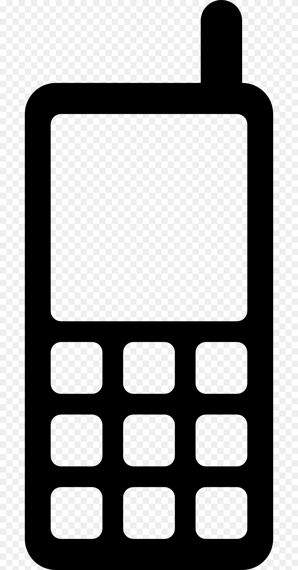 Cell Phone Icons, Electronics, Mobile Phone, Texting Free Png Download