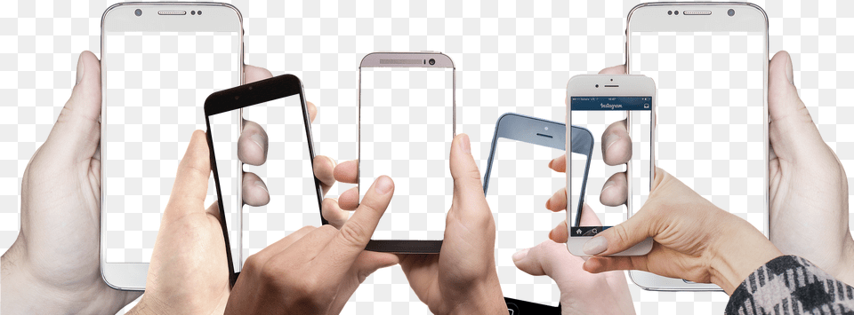 Cell Phone In Hand, Electronics, Mobile Phone, Iphone, Texting Png Image