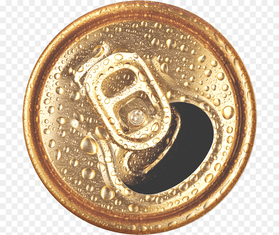 Cell Phone Popsocket Gold, Tin, Can Free Png Download