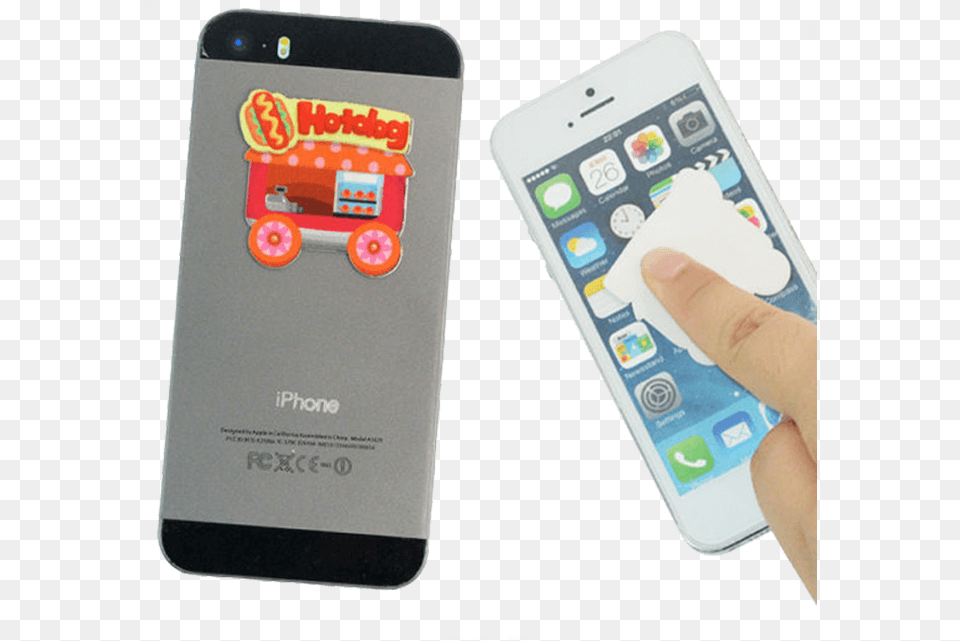 Cell Phone Screen Cleaner Sticker With Full Color Image 3d, Electronics, Mobile Phone Free Transparent Png