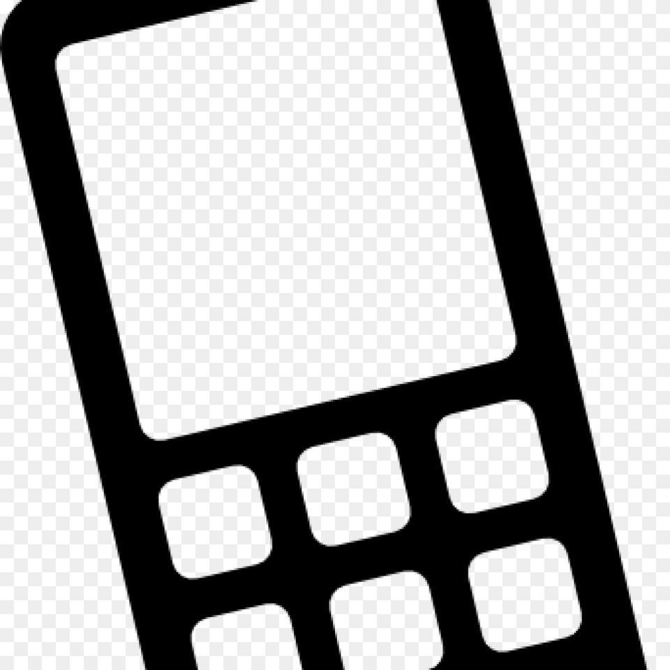 Cell Phones Clipart Clipart Gray Free Png Download