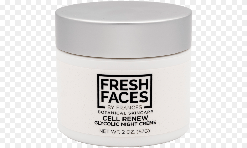 Cell Renew Glycolic Night Creme, Bottle, Cosmetics, Head, Person Free Png Download