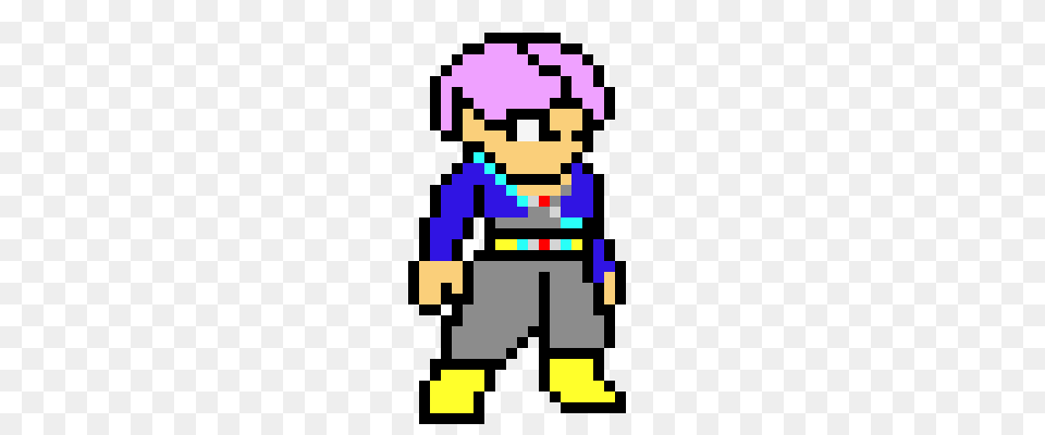 Cell Saga Future Trunks Pixel Art Maker Png