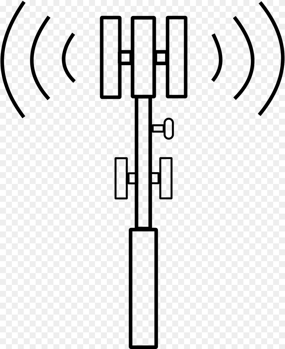 Cell Tower Supernodo Clipart, Electrical Device, Microphone, Cutlery Free Transparent Png